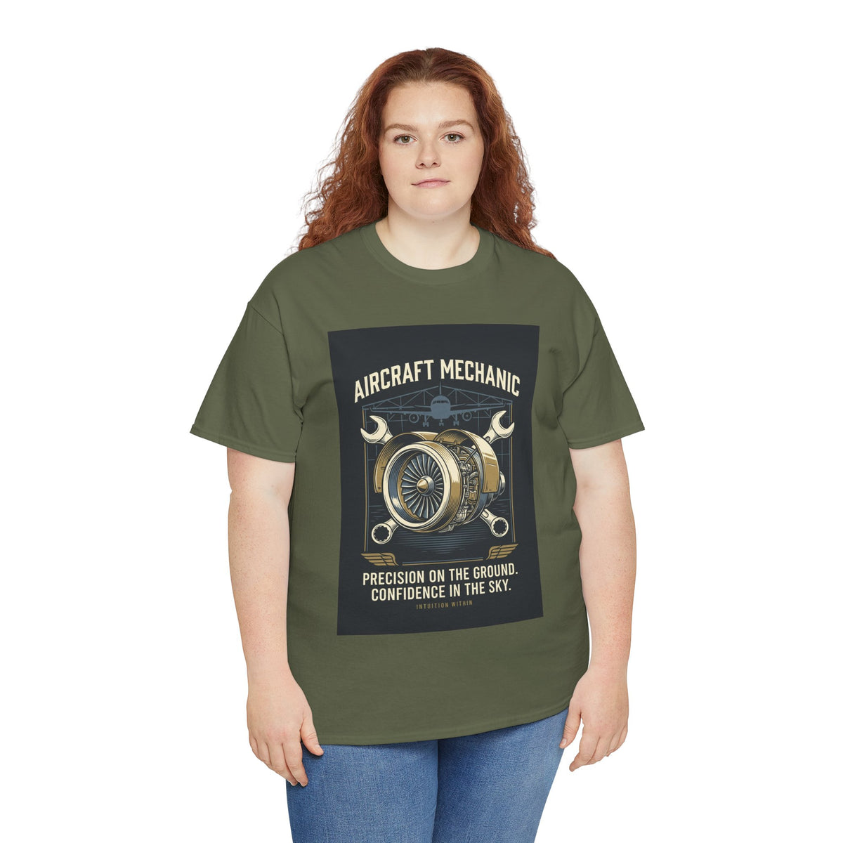 Aircraft Mechanic T-Shirt | Precision & Dedication
