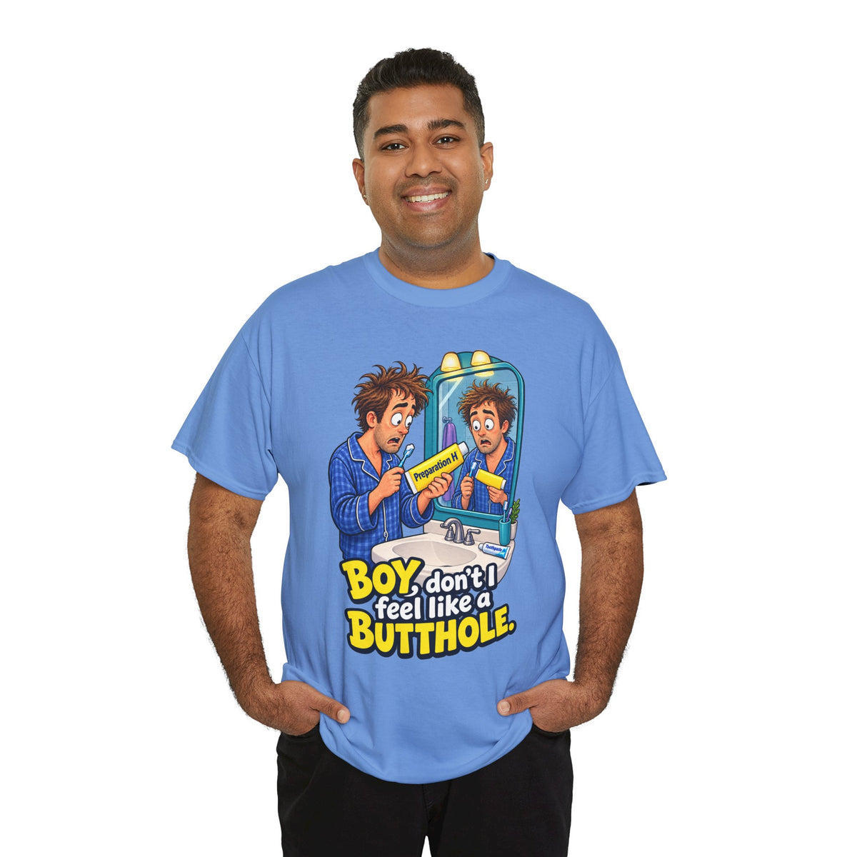 Feel Like a Butthole T-Shirt | Funny Bathroom Humor