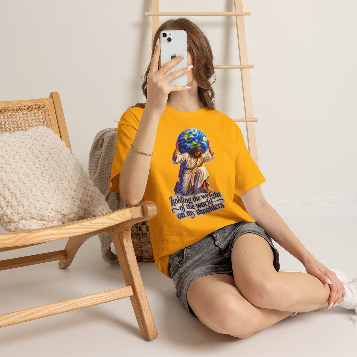 Weight of the World T-Shirt | Quiet Strength
