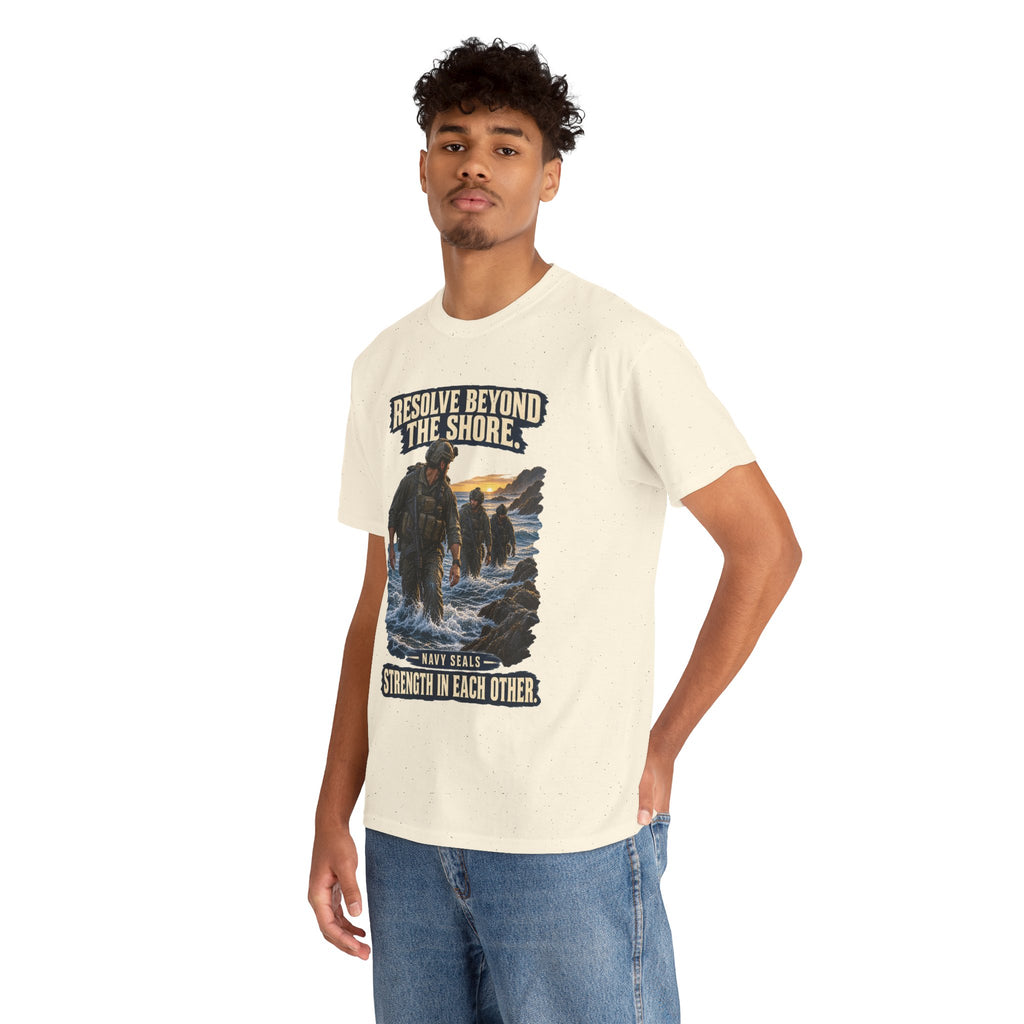 Resolve Beyond the Shore T-Shirt | Navy SEALs Tribute