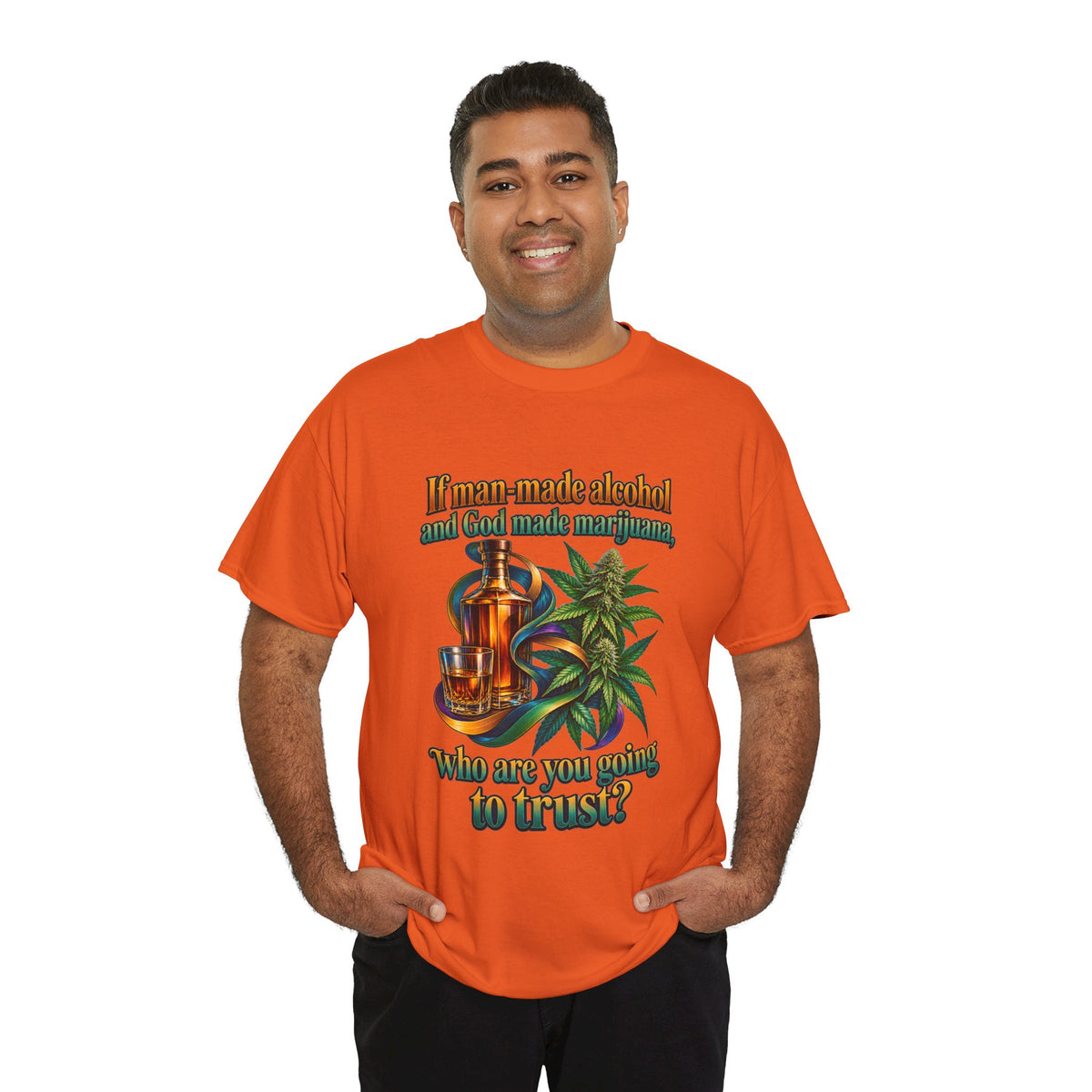 Homemade Alcohol & Cannabis Humor T-Shirt