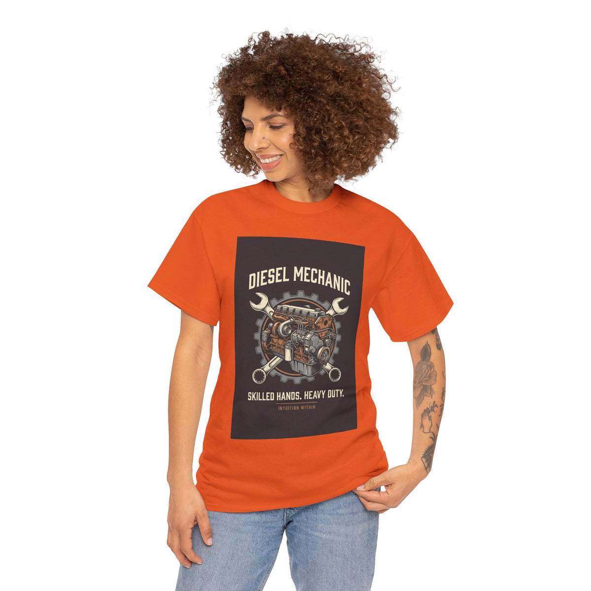 Skilled Hands, Heavy Duty Diesel Mechanic T-Shirt