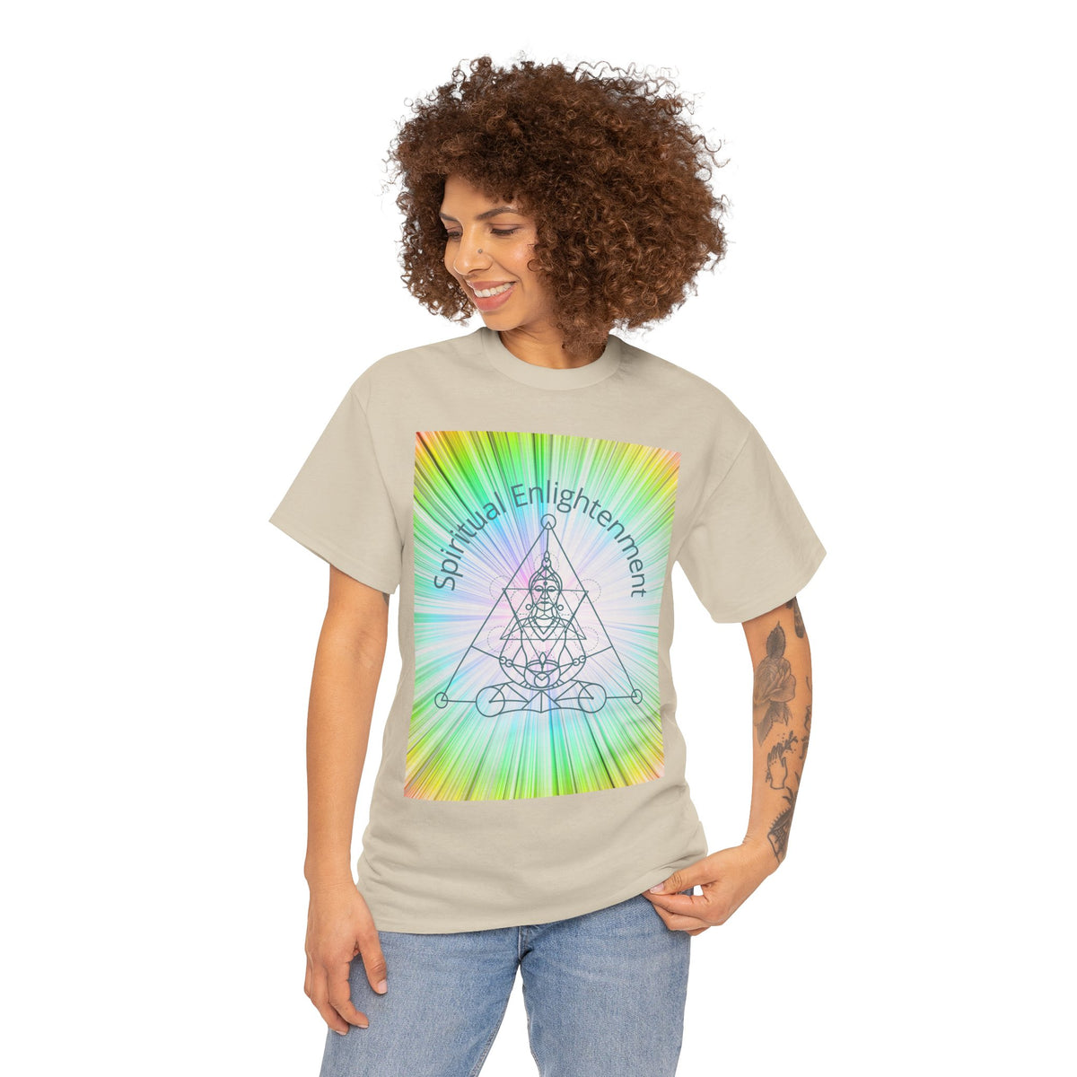 Spiritual Enlightenment Sacred Geometry T-Shirt