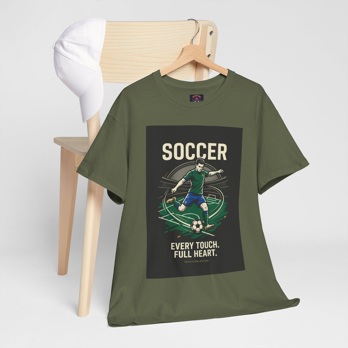 Every Touch, Full Heart Soccer T-Shirt