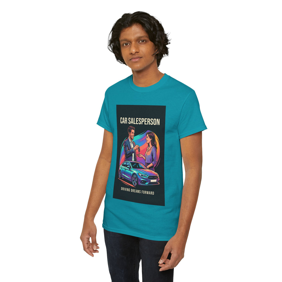 Driving Dreams Forward Car Salesperson T-Shirt