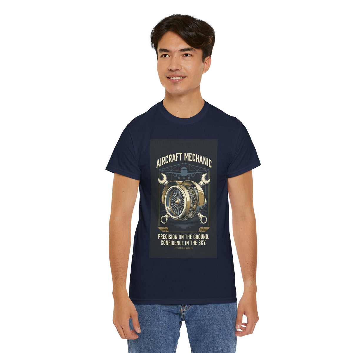 Aircraft Mechanic T-Shirt | Precision & Dedication