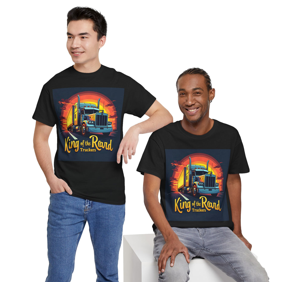 King of the Road Trucker Graphic Tee | Intuition Within