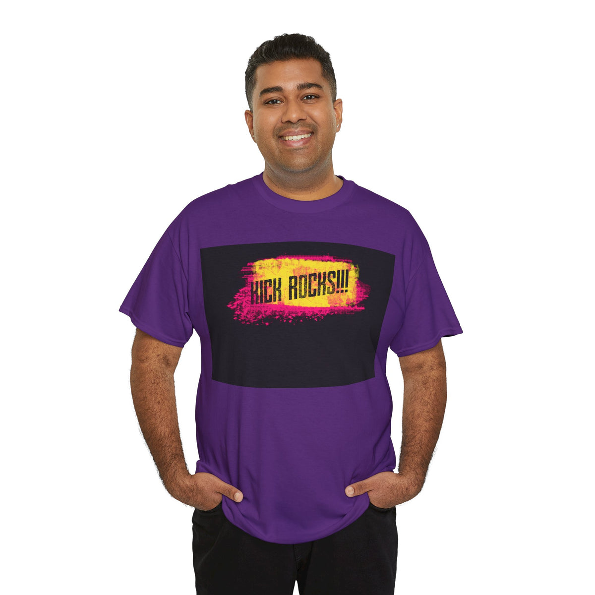 Kick Rocks Graphic Tee – Front Print | Intuition Within