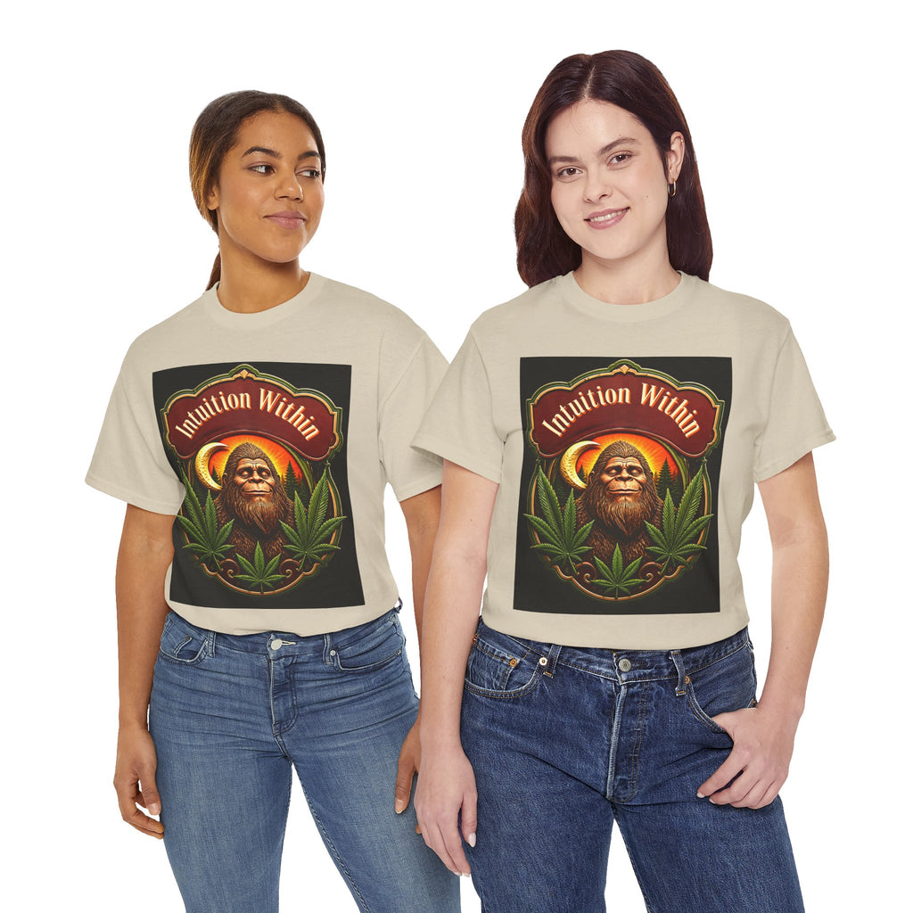 Bigfoot Crescent Moon Graphic Tee