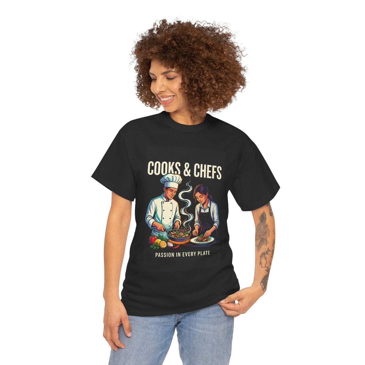 Passion in Every Plate Cooks & Chefs T-Shirt