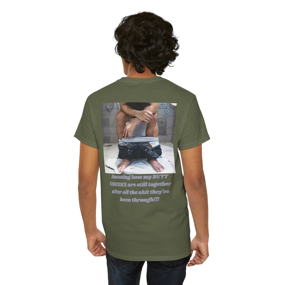 Still Together Bathroom Humor Tee – Back Print | Intuition Within
