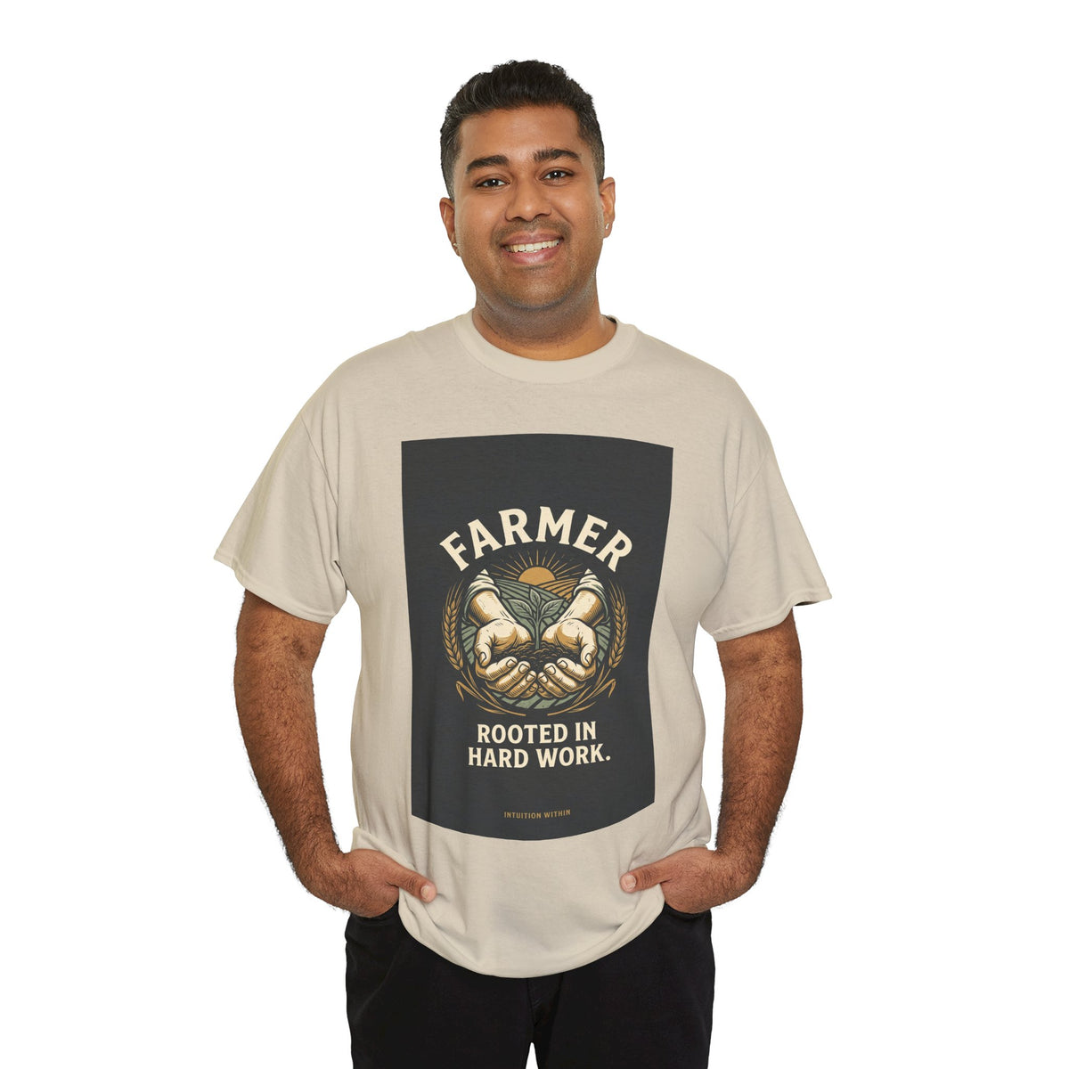 Rooted in Hard Work Farmer T-Shirt