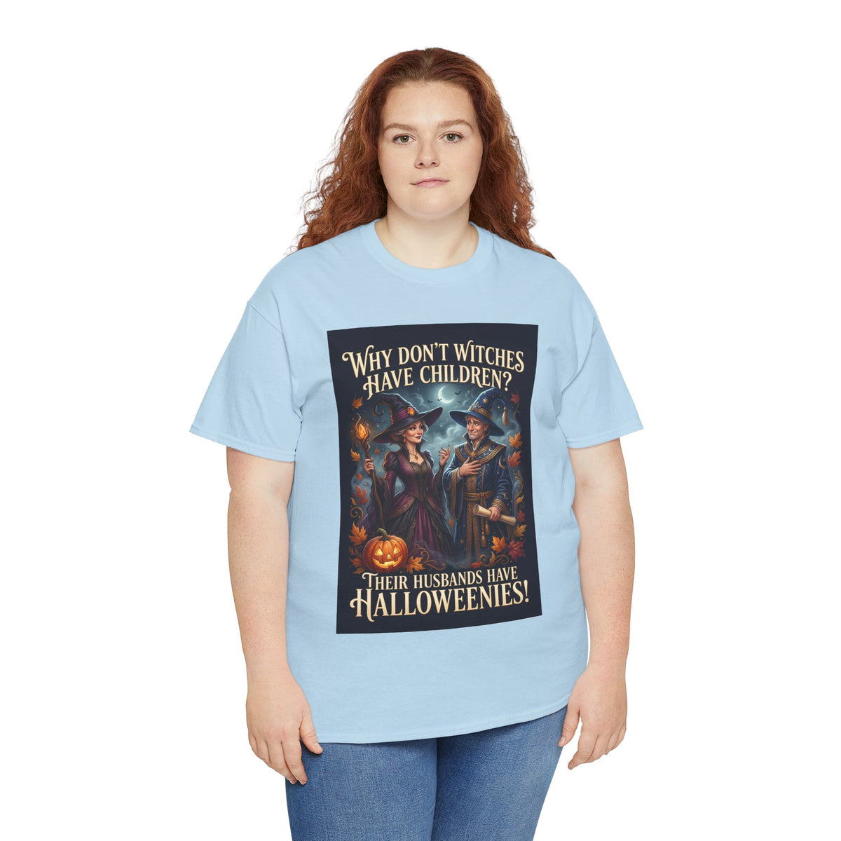 Halloweenies Witch Joke T-Shirt | Cheeky Halloween Humor