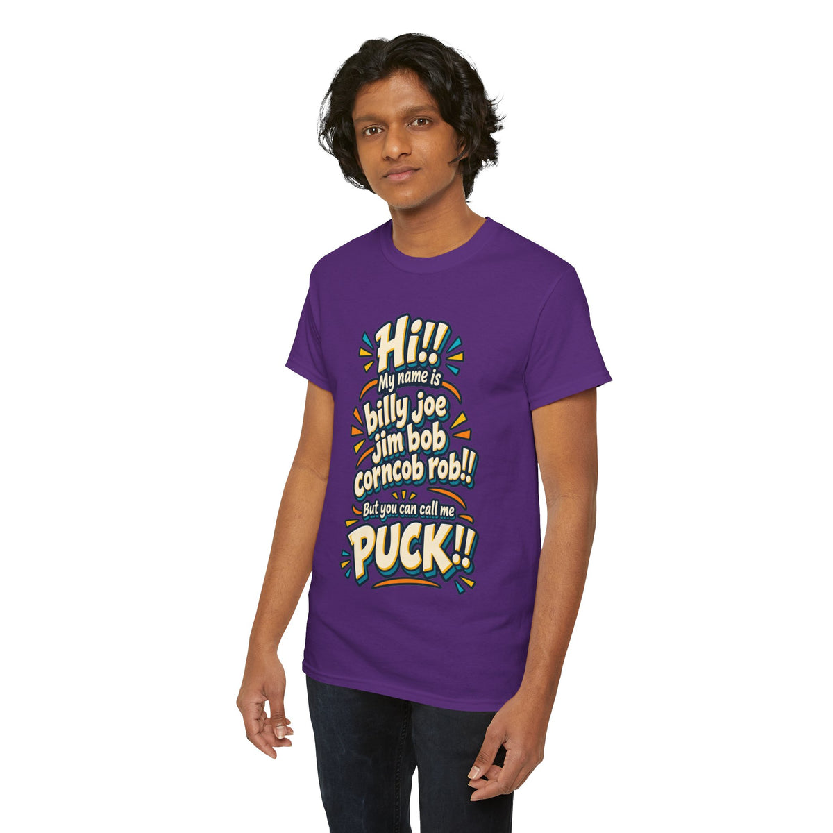 You Can Call Me Puck T-Shirt | Funny Nickname Humor