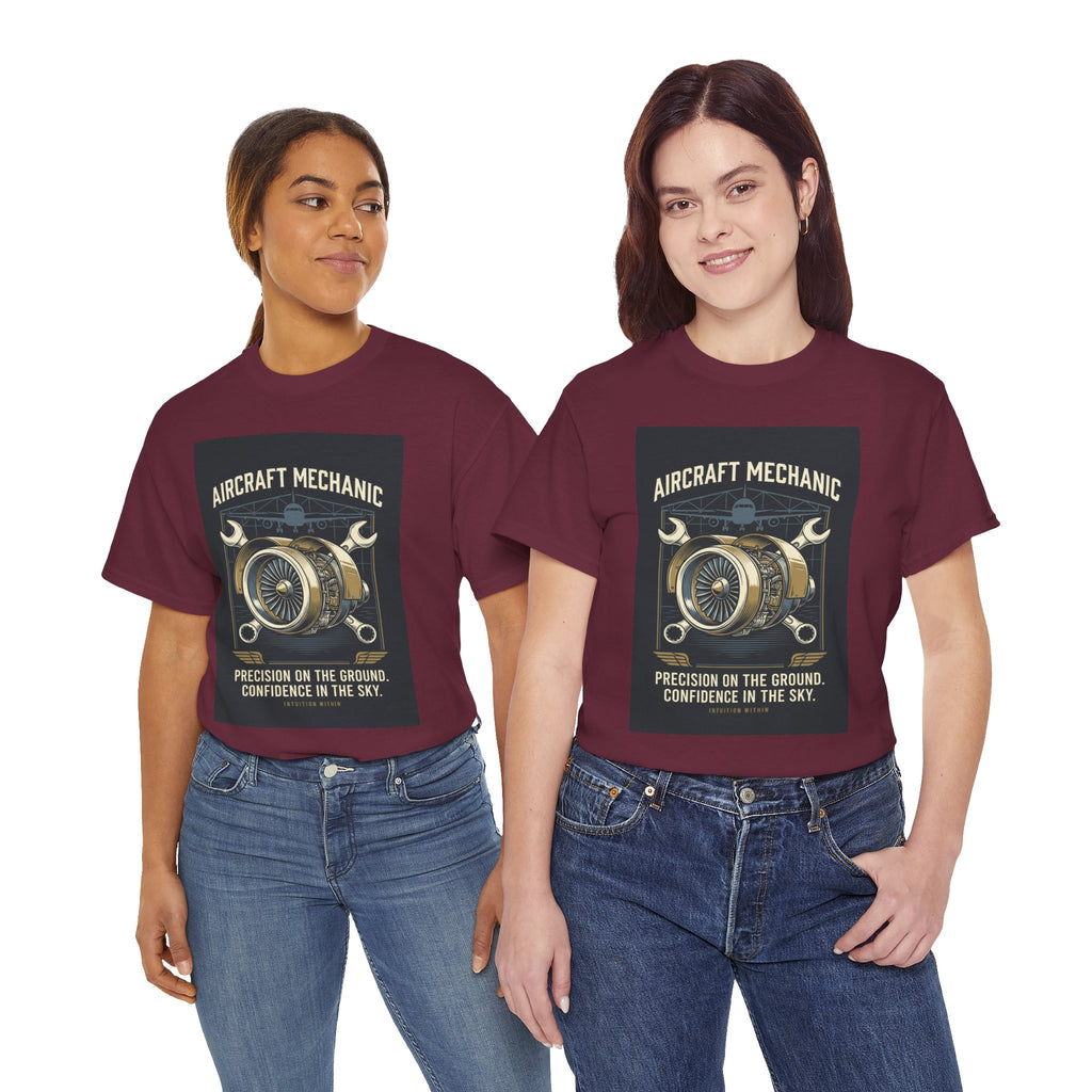 Aircraft Mechanic T-Shirt | Precision & Dedication