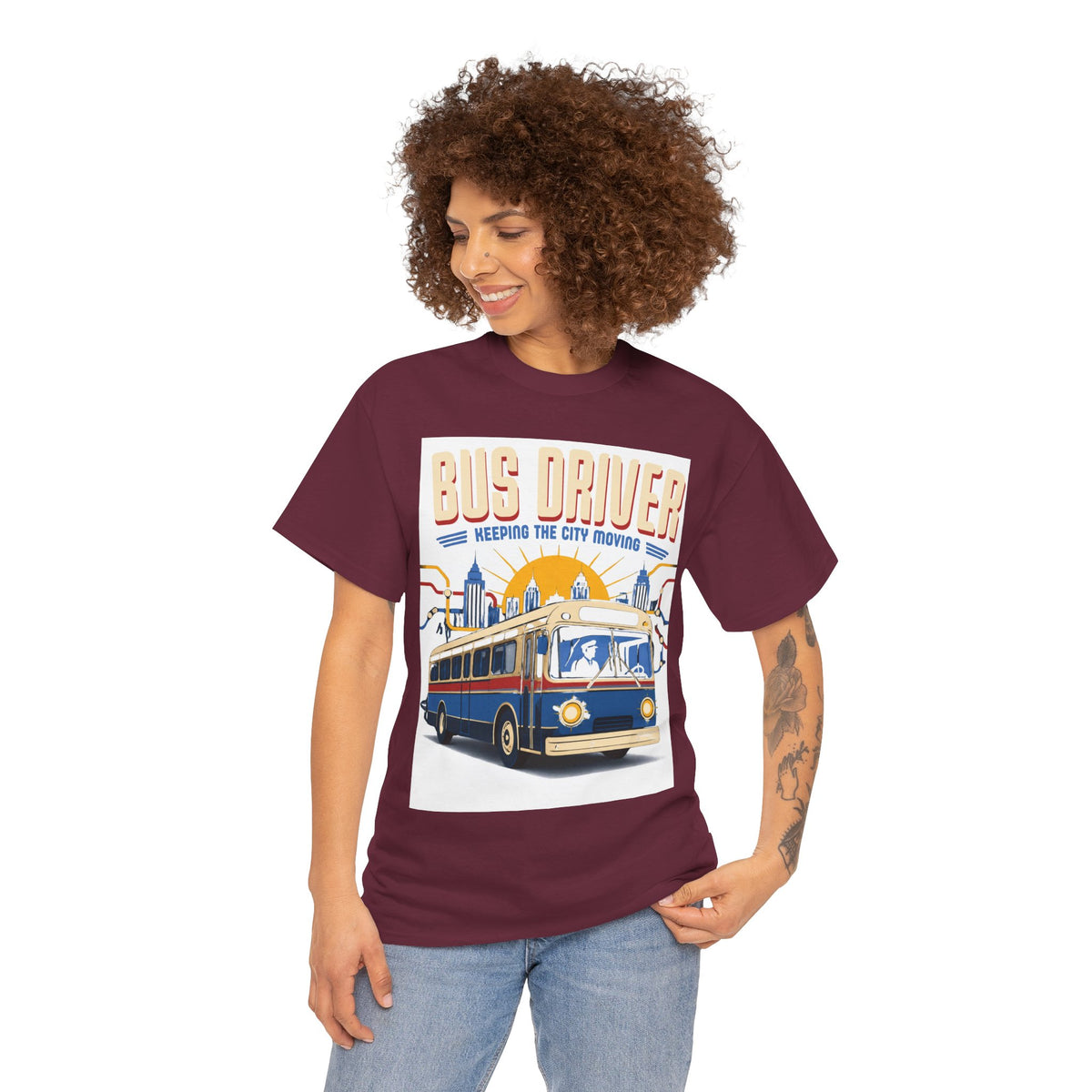 Bus Driver Retro Tribute Tee