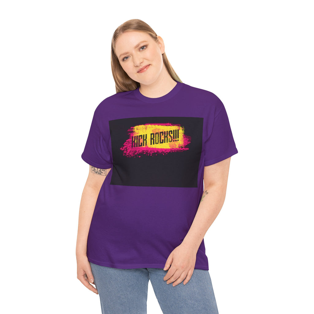 Kick Rocks Graphic Tee – Front Print | Intuition Within