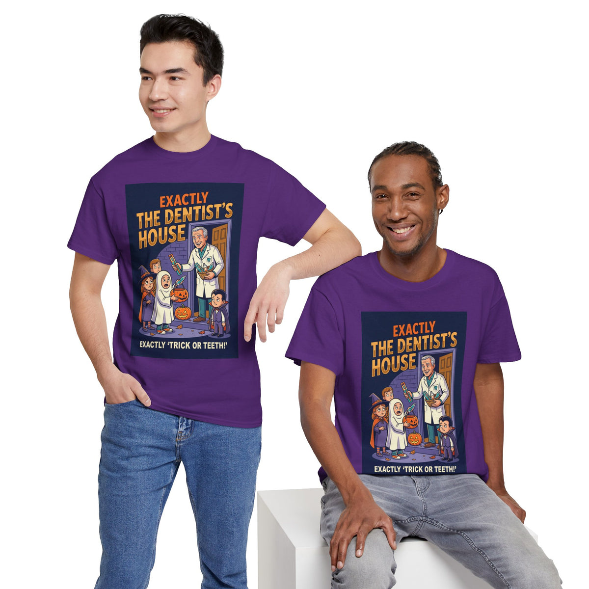 Trick or Teeth! Dentist Halloween T-Shirt | Dental Humor