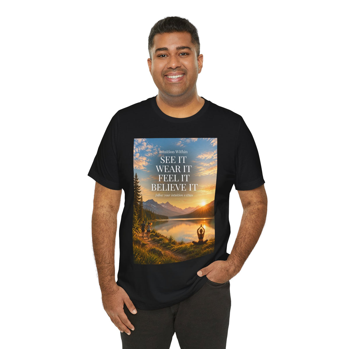 Intuition Within Signature Tee | Meditation Lake