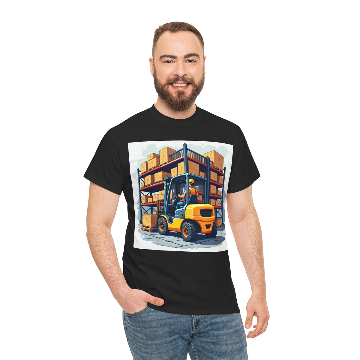 Forklift Warehouse Graphic Tee | Intuition Within