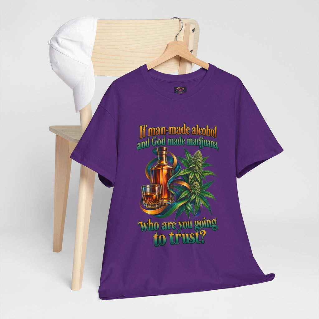 Homemade Alcohol & Cannabis Humor T-Shirt