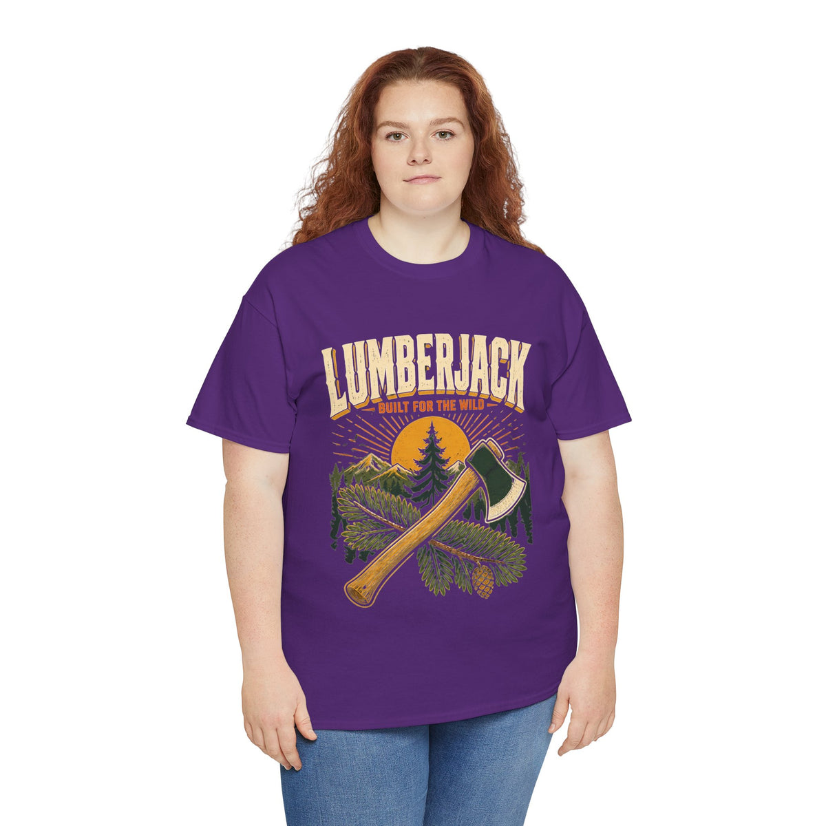 Lumberjack Built for the Wild Tribute Tee