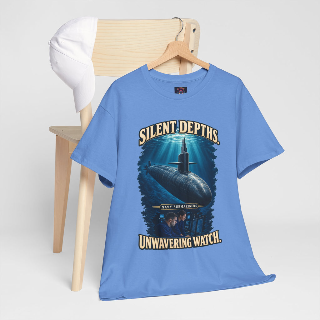 Silent Depths, Unwavering Watch T-Shirt | Submariner Tribute