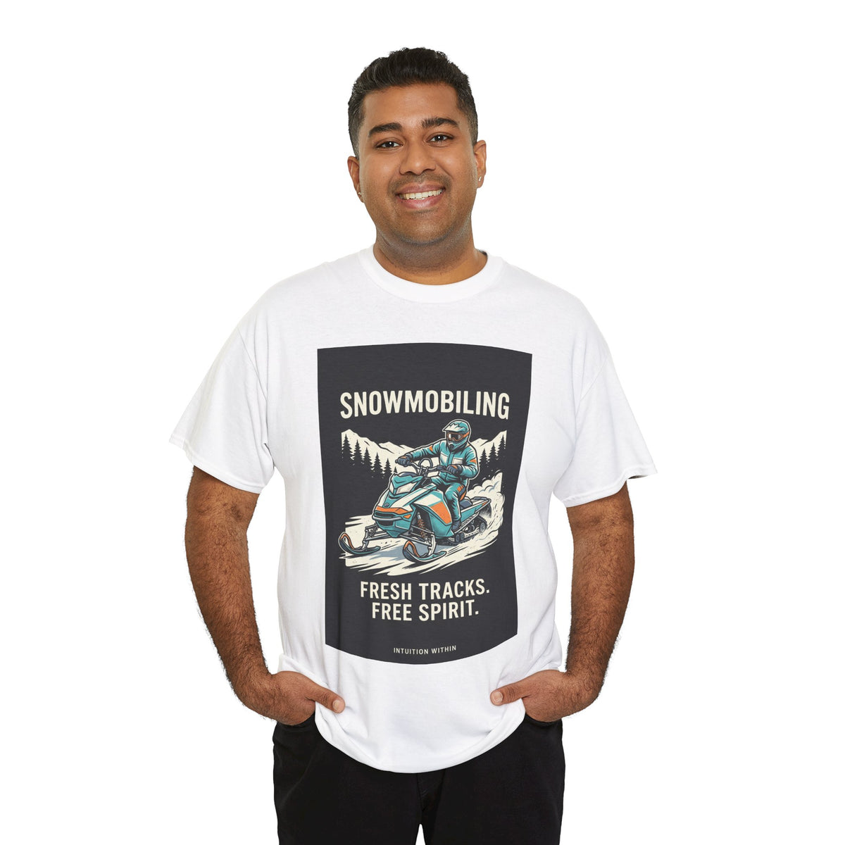 Fresh Tracks, Free Spirit Snowmobiling T-Shirt