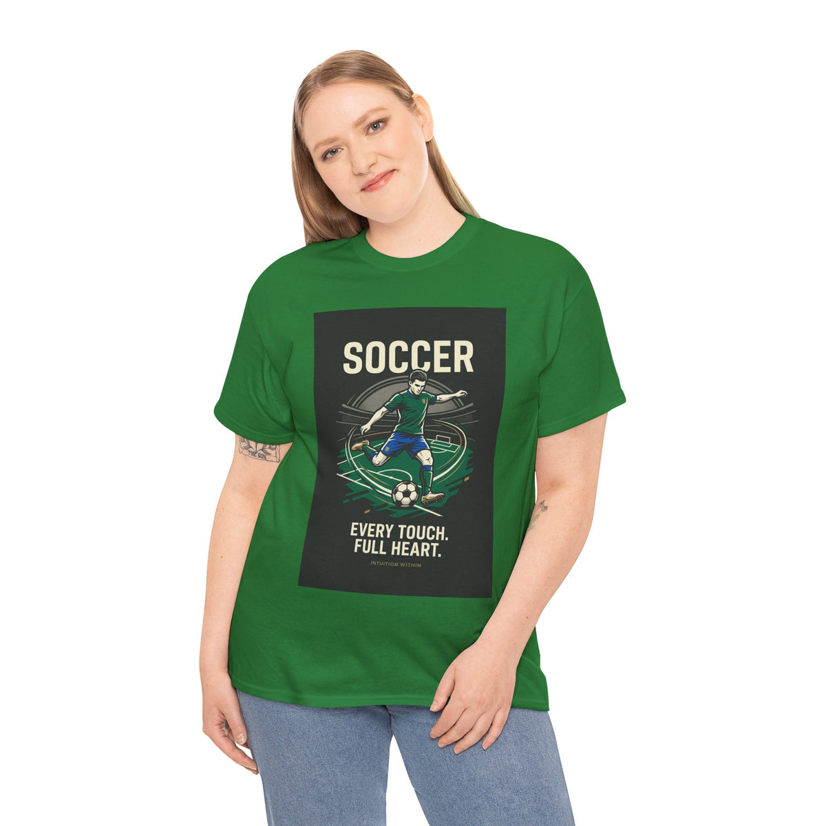 Every Touch, Full Heart Soccer T-Shirt