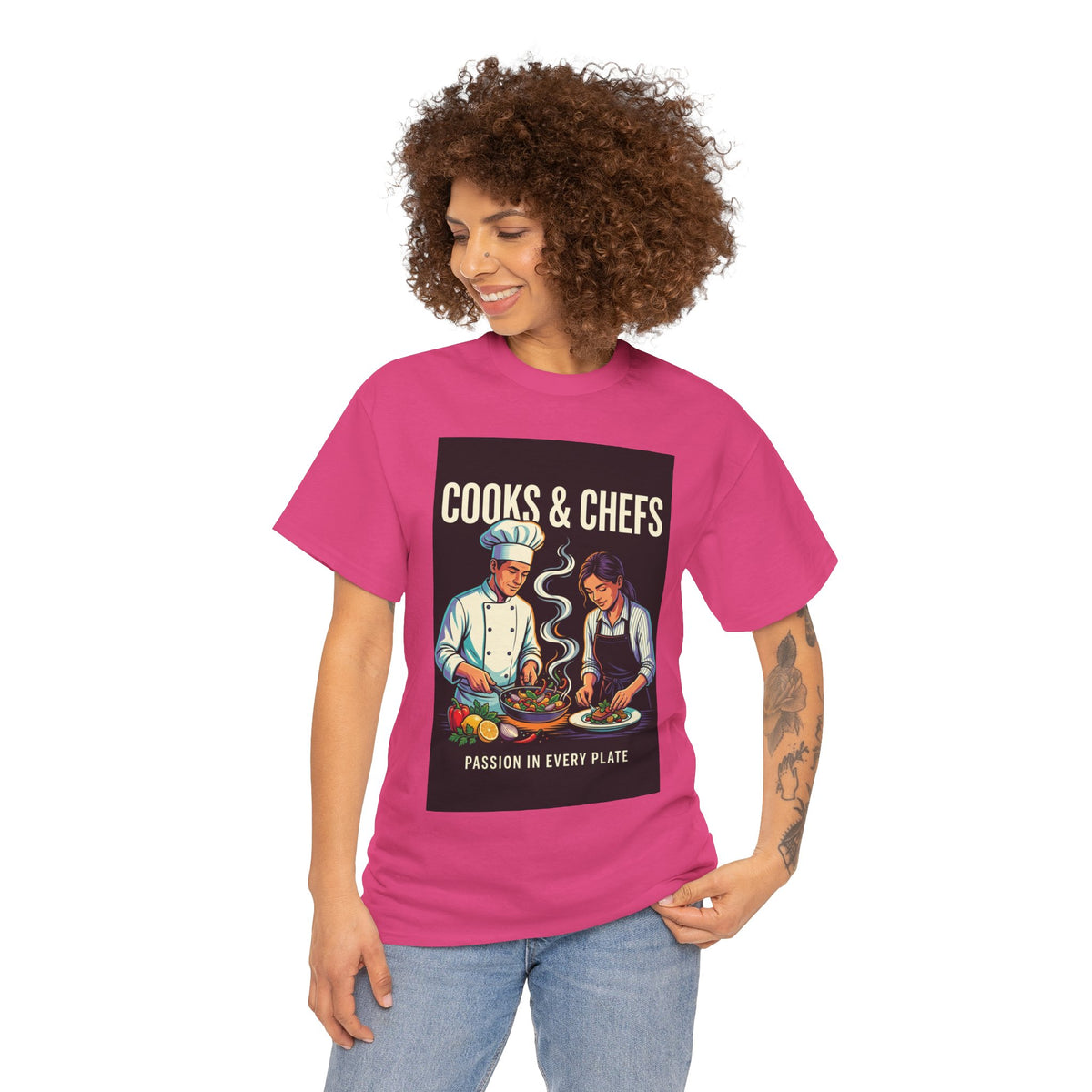 Passion in Every Plate Cooks & Chefs T-Shirt
