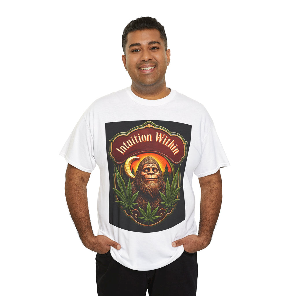 Bigfoot Crescent Moon Graphic Tee