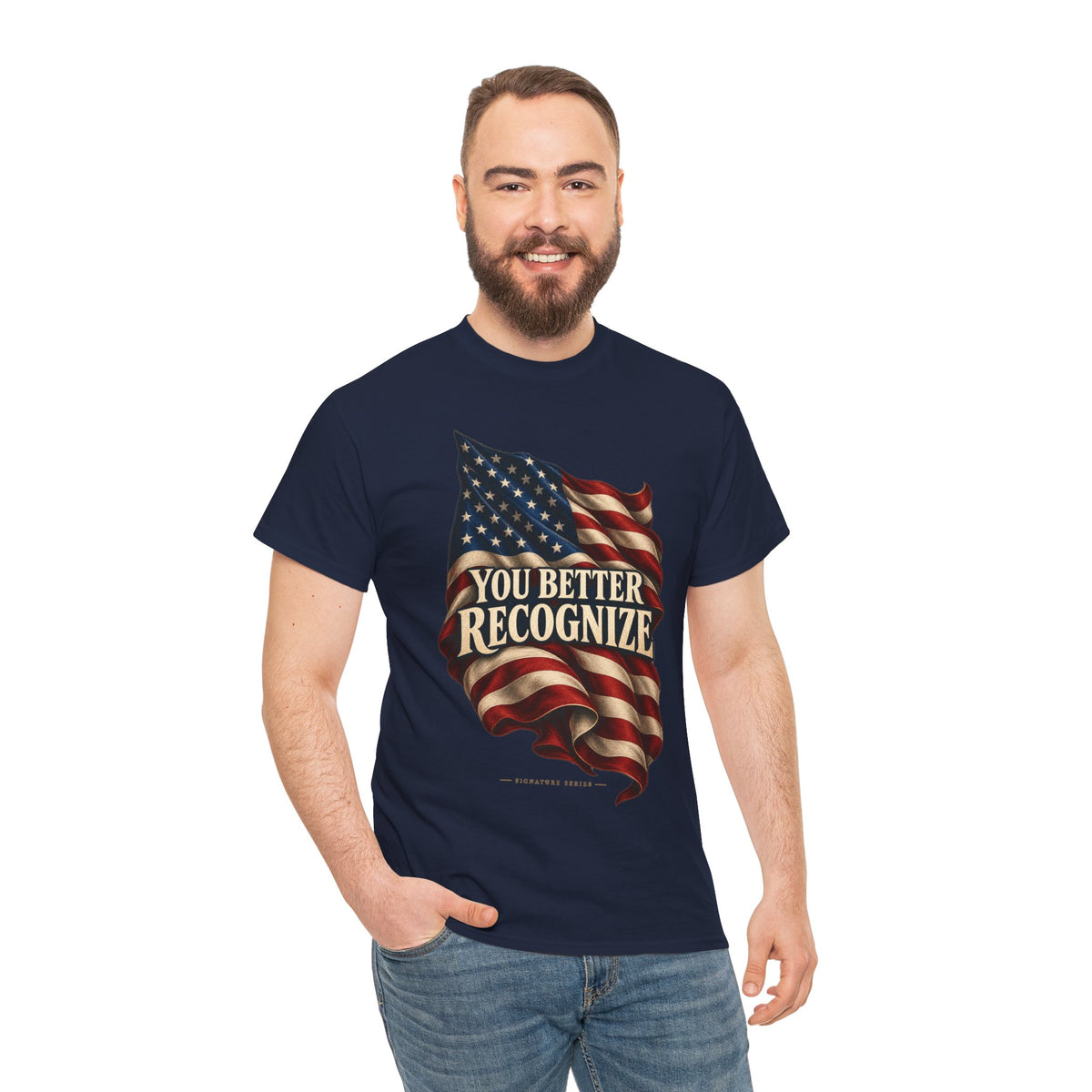You Better Recognize American Flag T-Shirt | Patriotic Pride
