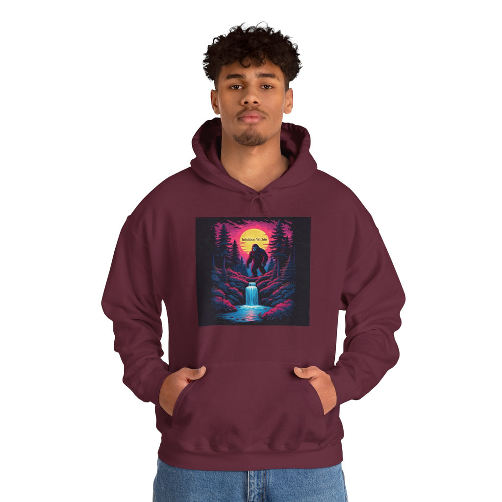 Neon Bigfoot Hoodie | Intuition Within