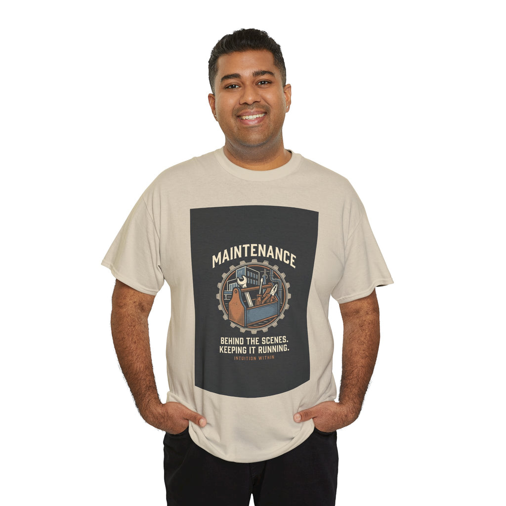 Keeping It Running Maintenance Worker T-Shirt