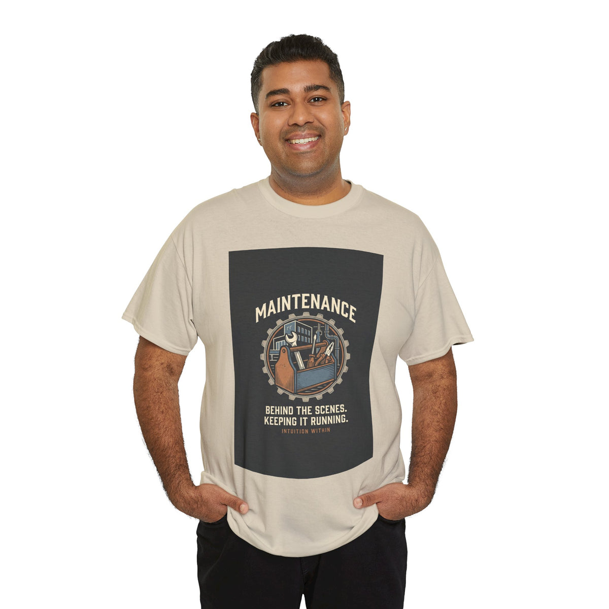 Keeping It Running Maintenance Worker T-Shirt