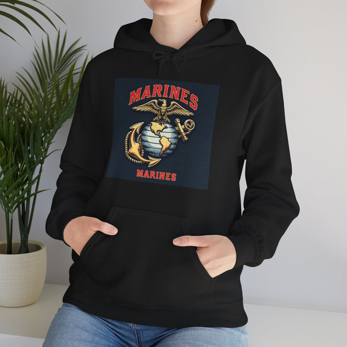 U.S. Marines Tribute Hoodie | Intuition Within