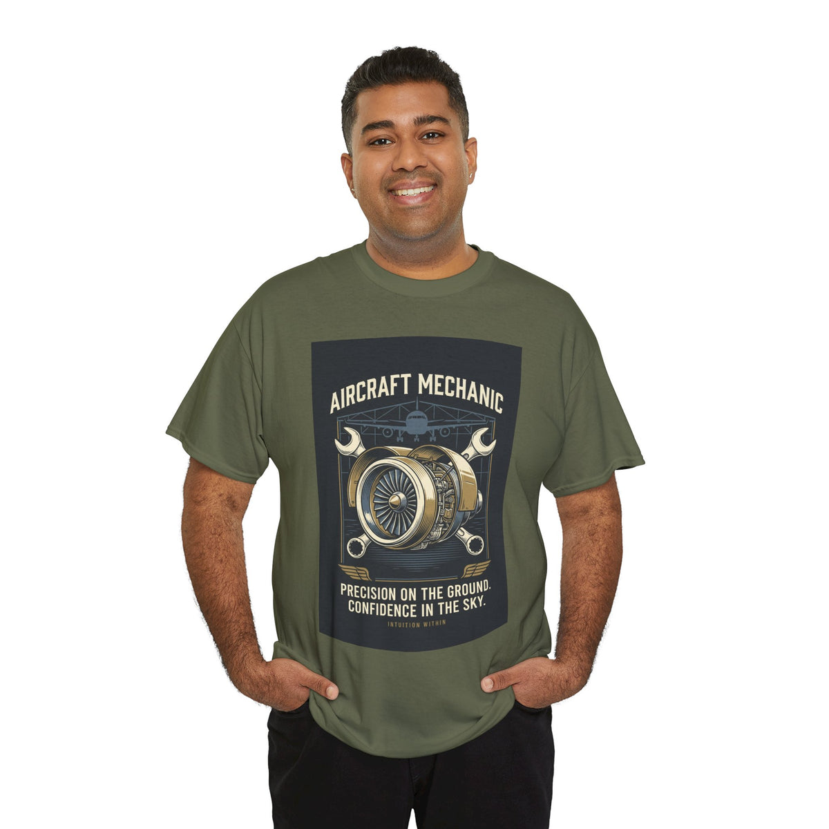 Aircraft Mechanic T-Shirt | Precision & Dedication