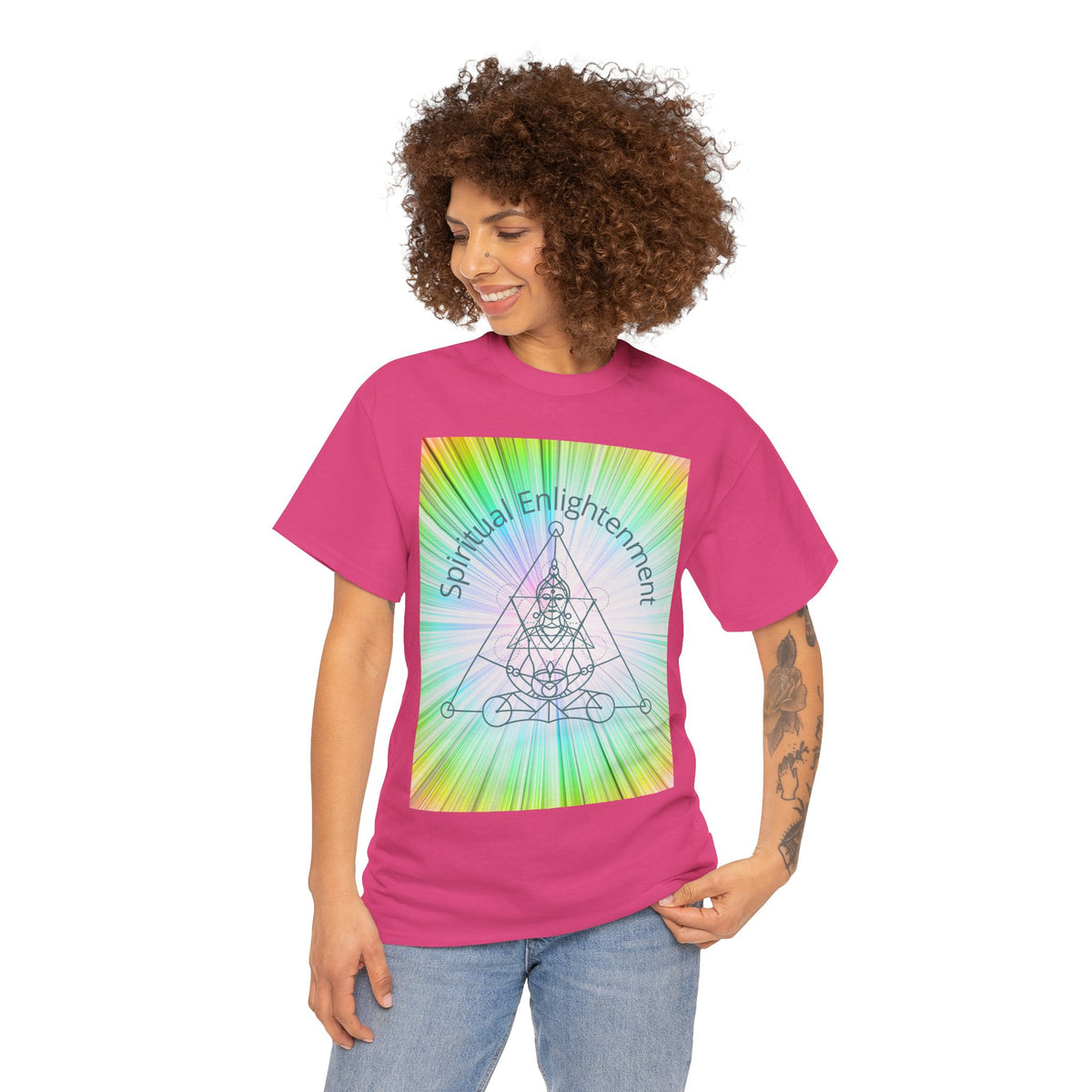 Spiritual Enlightenment Sacred Geometry T-Shirt