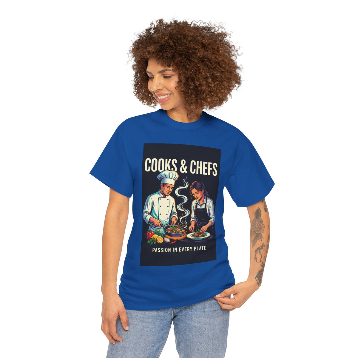 Passion in Every Plate Cooks & Chefs T-Shirt