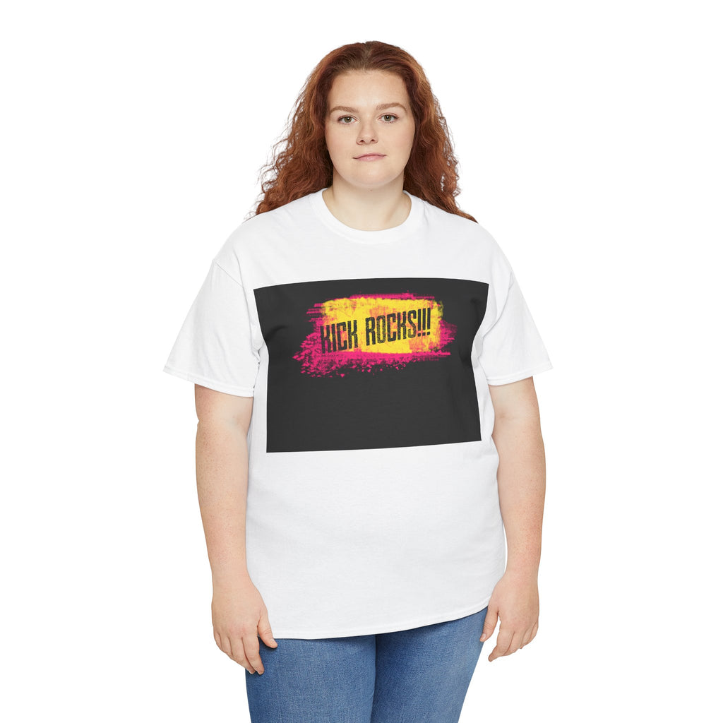 Kick Rocks Graphic Tee – Front Print | Intuition Within