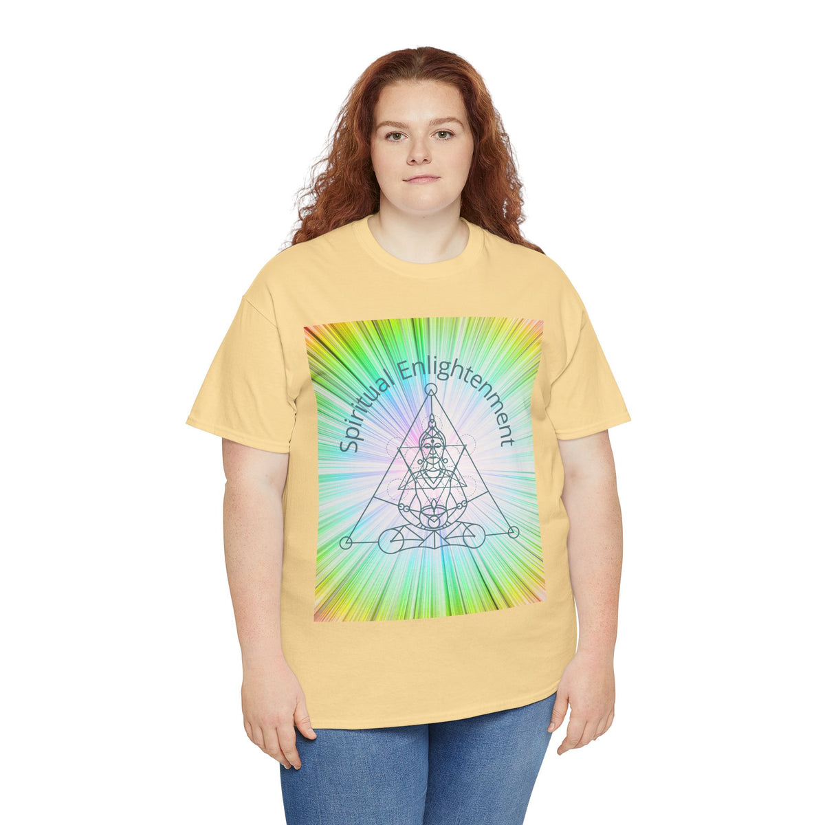 Spiritual Enlightenment Sacred Geometry T-Shirt
