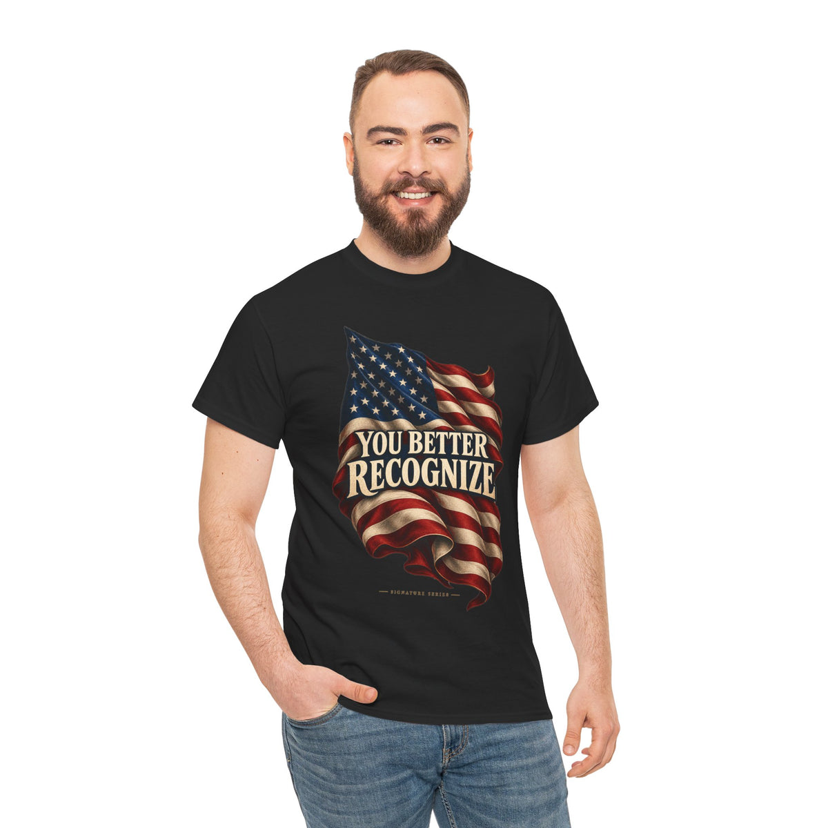 You Better Recognize American Flag T-Shirt | Patriotic Pride