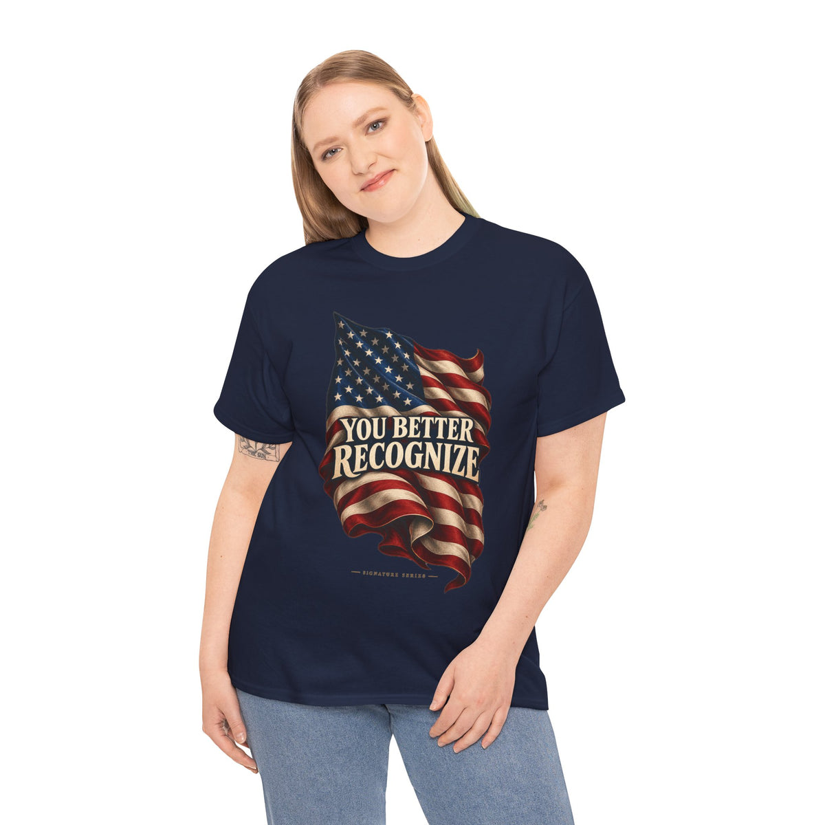 You Better Recognize American Flag T-Shirt | Patriotic Pride