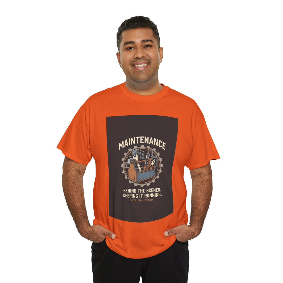 Keeping It Running Maintenance Worker T-Shirt