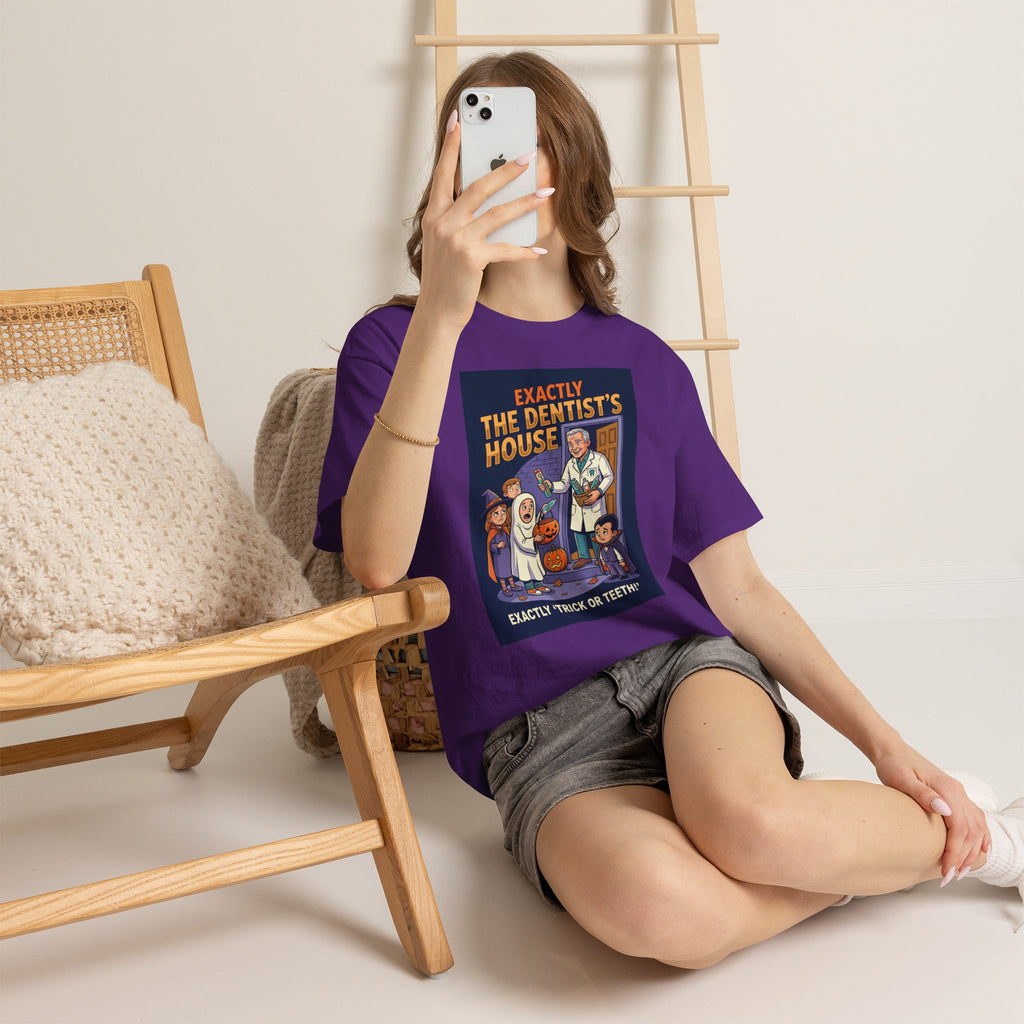 Trick or Teeth! Dentist Halloween T-Shirt | Dental Humor