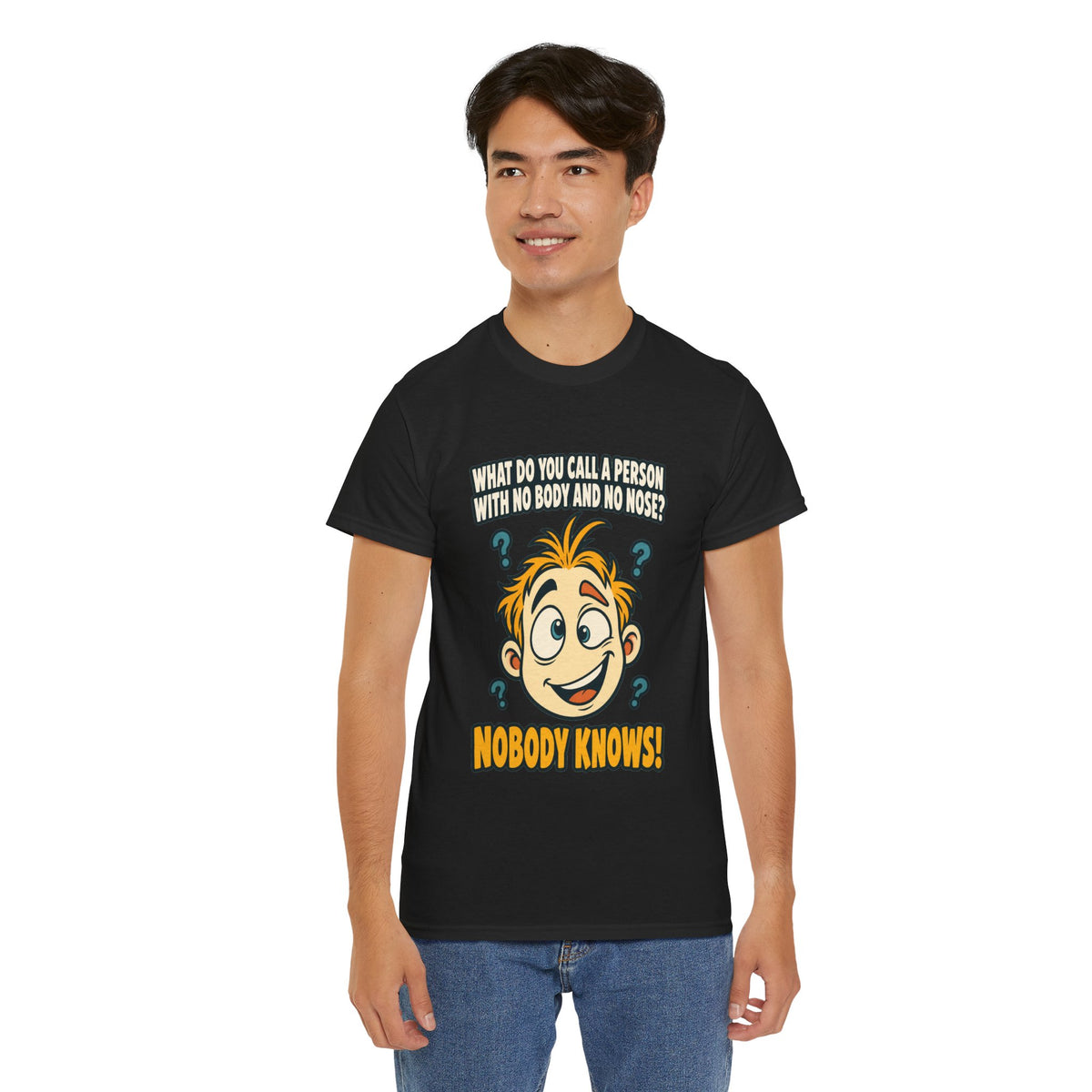 Nobody Knows! Funny Riddle T-Shirt
