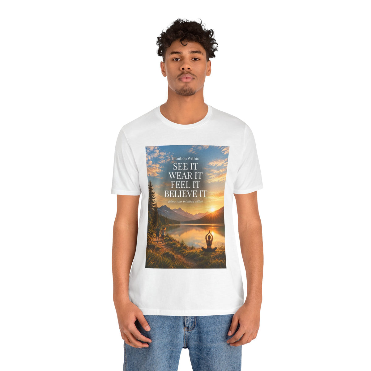 Intuition Within Signature Tee | Meditation Lake