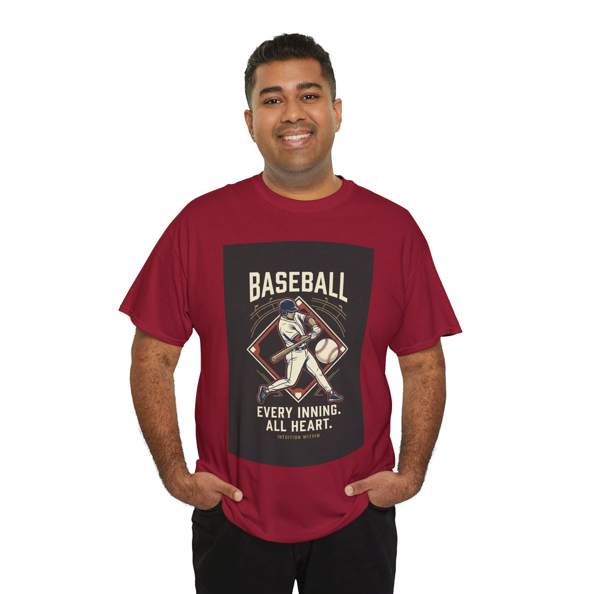 Every Inning, All Heart Baseball T-Shirt