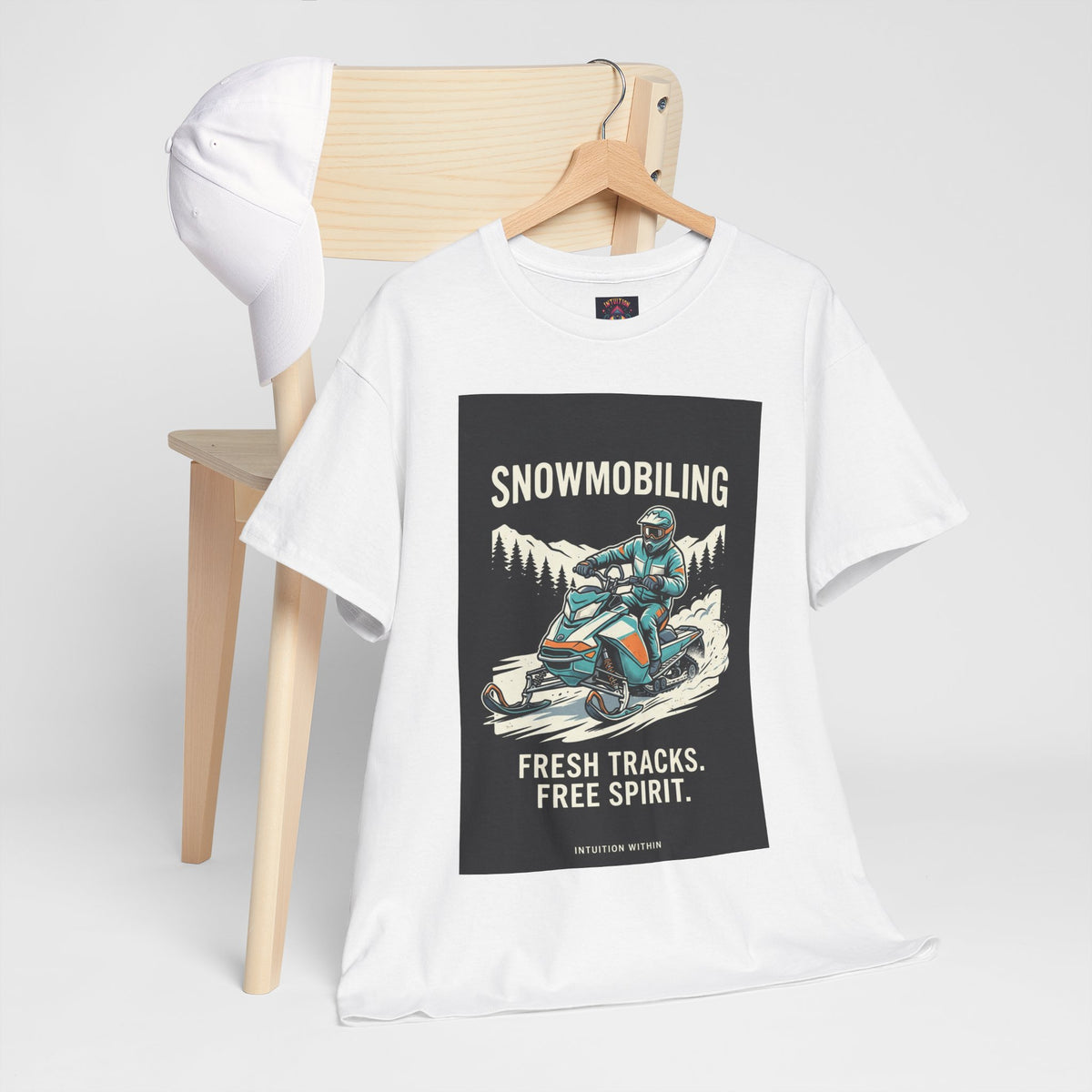 Fresh Tracks, Free Spirit Snowmobiling T-Shirt
