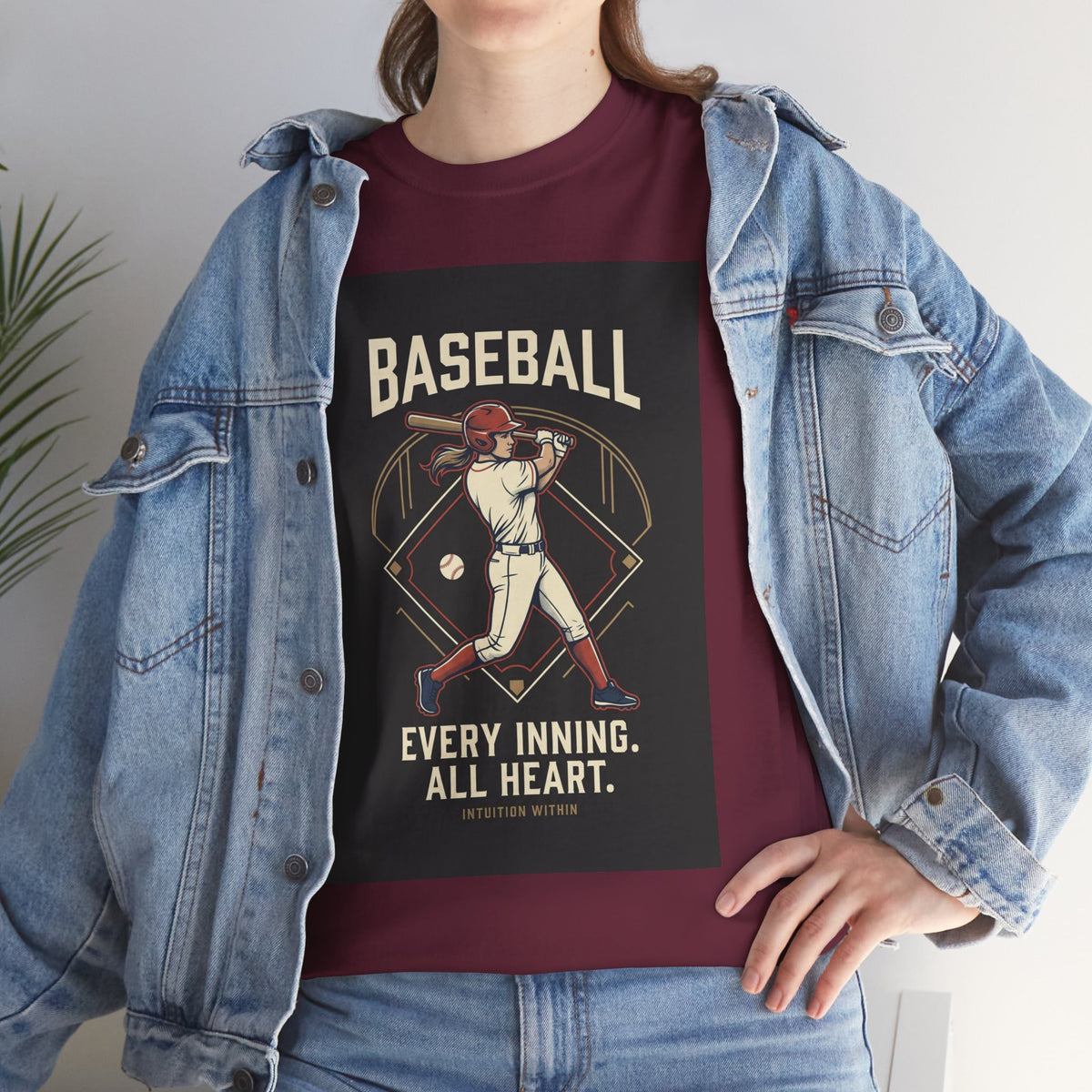 Every Inning, All Heart Baseball T-Shirt